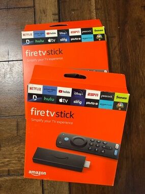 2 Pack NWT Amazon Fire TV Stick 3rd Gen